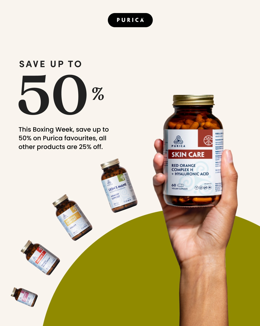 Purica Partnership 2024 12 BoxingWeekSale Static 1 - Purica Partnership