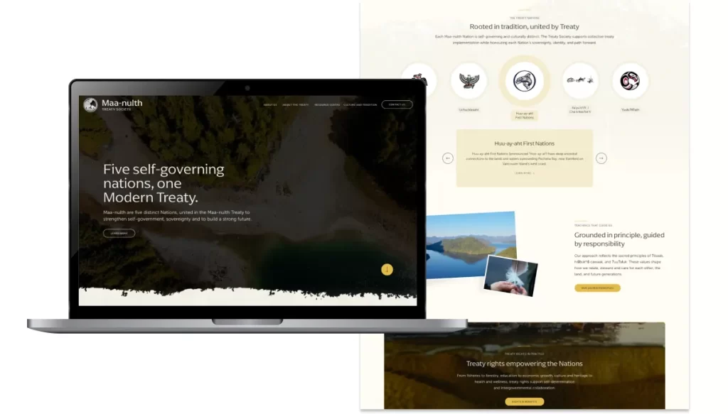 maanulth site 1024x583 - First Nations Portfolio